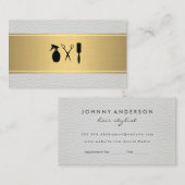 ゴールデンバーレザーアポイントメント 予約カード (正面/裏面)