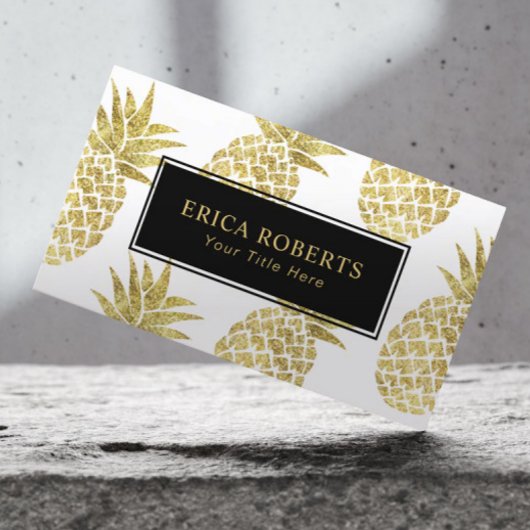 ゴールデンパイナップルパタモダンーン 名刺