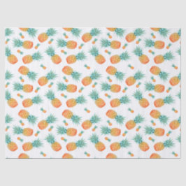 ゴールデンパイナップルパターン |トロピカルフルーツ 薄葉紙