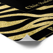 ゴールデンパターン美しいポスター ポスター (角)