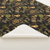 ゴールデンパターン03.bwブラックBG シェルパブランケット (3/4)