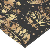 ゴールデンパターン07 bwブラックBG ロングテーブルランナー (コーナー)