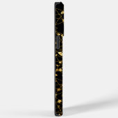 ゴールデンパターン14.bwブラックBG Case-Mate iPhoneケース (裏面 / 右)