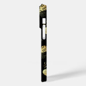 ゴールデンパターン16.bwブラックBG Case-Mate iPhoneケース (裏面 / 左)