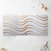 ゴールデンパターン3 三つ折りクリスマスカード (内部)