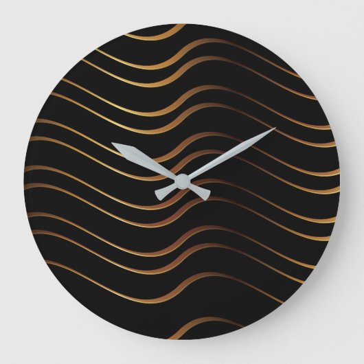 ゴールデンパターン4 ラージ壁時計 (正面)