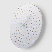 ゴールデンパターン5 ラージ壁時計 (傾斜)