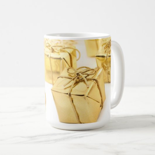 ゴールデンパッケージクリスマスコーヒーマグ コーヒーマグカップ (正面右)