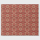 ゴールデンパッションヴァレンティンズデイラッピング紙 ラッピングペーパー (フラット)