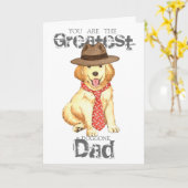 ゴールデンパパ カード (黄色い花)