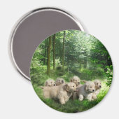 ゴールデンパピーズ磁石 マグネット (正面/裏面)