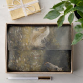 ゴールデンパロミノ絵画ウマのデコペ 薄葉紙 (ギフト)