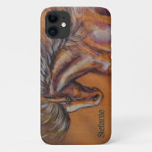 ゴールデンパロ絵を描ミノのケースメイトiPhoneケース Case-Mate iPhoneケース (裏面)