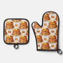 ゴールデンパンケーキモーニングウォーターカラーシロップ&バター