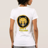 ゴールデンパンサーエンブレム Tシャツ (裏面)