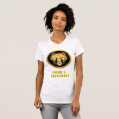 ゴールデンパンサーエンブレム Tシャツ (正面フル)