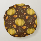 ゴールデンパンプキンラウンドピロー ラウンドクッション (裏面)