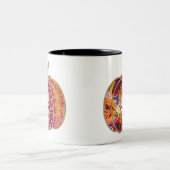 ゴールデンパンプキン&フローラデライトコーヒーマグ ツートーンマグカップ (中央)