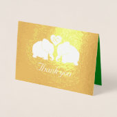 ゴールデンパーソナライズされたズゾレファンツ·ユー 箔カード (正面)