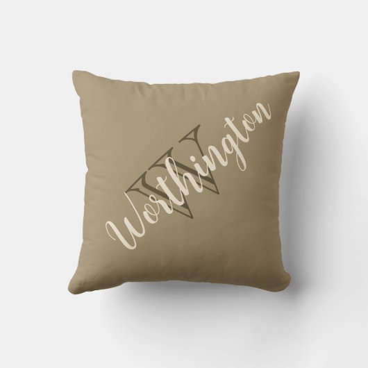 ゴールデンパーソナライズされたタンホットエアバルーンサンライズ クッション (裏面)