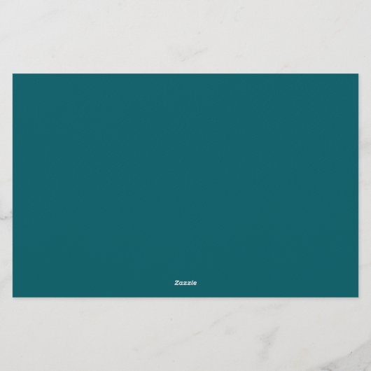 ゴールデンパーソナライズされたドードルノートモノグラム 便箋 (裏面)