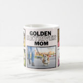 ゴールデンパーソナライズされたレトリエバーママママグ – カスタムマグ コーヒーマグカップ (中央)