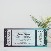 ゴールデンパーティチケット招待状 招待状 (スタンド正面)