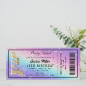 ゴールデンパーティーチケット招待状 招待状 (スタンド正面)