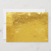 ゴールデンパーティーチケット招待状 招待状 (裏面)