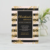 ゴールデンパームス招待状 招待状 (スタンド正面)