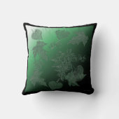 ゴールデンパームツリーポリエステル装飾用クッション クッション (裏面)