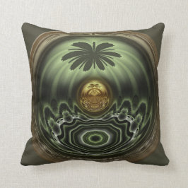 ゴールデンパームツリーポリエステル装飾用クッション クッション