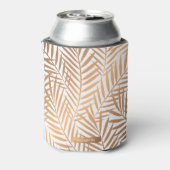 ゴールデンパームツリーリーフパターン 缶クーラー (缶裏面)