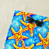 ゴールデンヒトオンブルー ビーチタオル (インサイチュ)