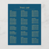 ゴールデンヒトデ，ボーティシャン，美しいサロン広告 チラシ (裏面)