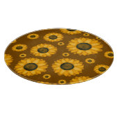 ゴールデンヒマワリ模様 カッティングボード (角)