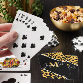 ゴールデンヒョウ柄 トランプ (インサイチュ)