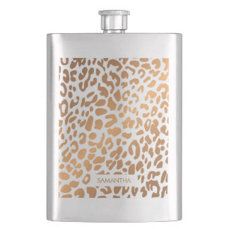 ゴールデンヒョウ柄 フラスク