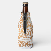 ゴールデンヒョウ柄 ボトルクーラー (ボトル裏面)