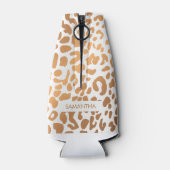 ゴールデンヒョウ柄 ボトルクーラー (裏面)