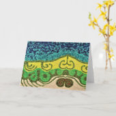 "ゴールデンヒルズ" カード (黄色い花)