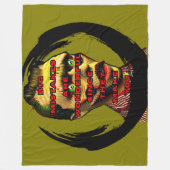 ゴールデンヒントフリースブランケット フリースブランケット (正面)