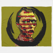 ゴールデンヒントフリースブランケット フリースブランケット (正面(横))