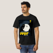 ゴールデンビクトリー – やる気を起こさせる引用文&クライマー Tシャツ (正面フル)