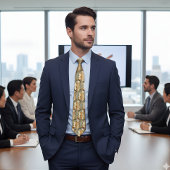 ゴールデンビットコインエレガンス ネクタイ