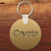 ゴールデンビットコインキーリング キーホルダー (裏面)