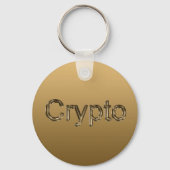 ゴールデンビットコインキーリング キーホルダー (裏面)