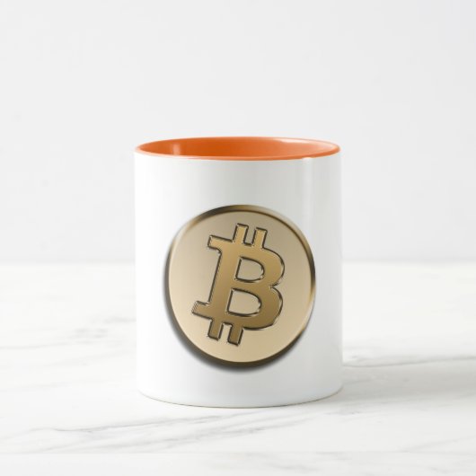 ゴールデンビットコインコンボマグ マグカップ (中央)