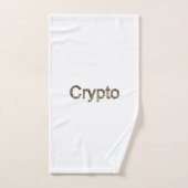 ゴールデンビットコイン バスタオル セット (ハンドタオル)