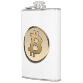 ゴールデンビットコイン ビニール フラスク (左)